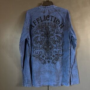 Affliction Shirt Henley